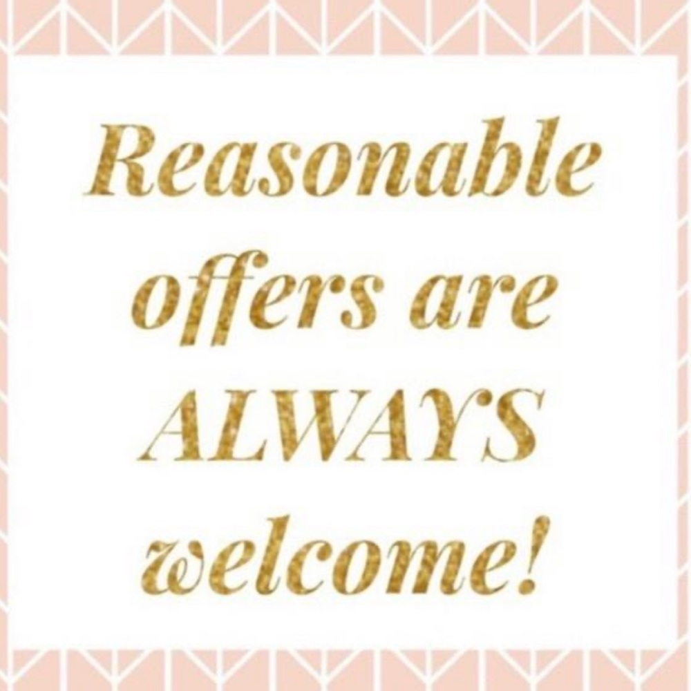 Offers always welcome!